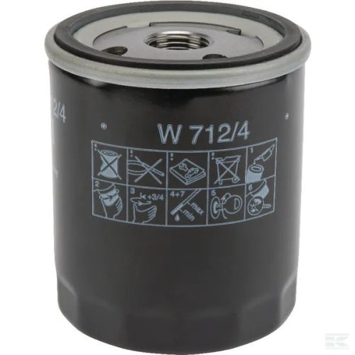 MANN FILTER Motorolajszűrő W 712/4