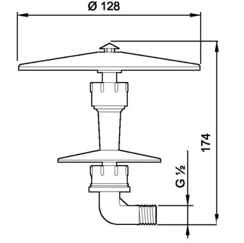 Arag 502001AKB Hidraulikus keverőkészülék – 13×16×9 cm