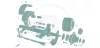 Pressol 10 db egyenes zsírzógomb M10x1