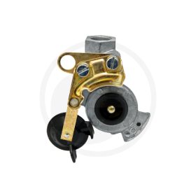 Csatlakozófej M22 x 1,5, fekete, alumínium kivitel