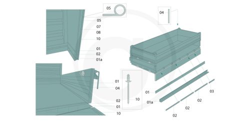 Profilgumi 100 x 3 x 3000 mm