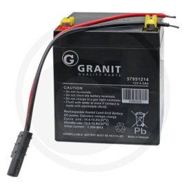   Akkumulátor 12 V, 4, 5 Ah, Csökkentett gondozásigényű, zárt rendszerű 12 V akkumulátor