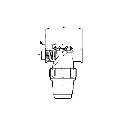 Arag 3242032 Szitaszűrő 3/4"F 32 M