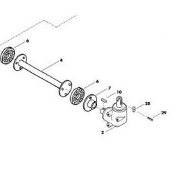 910440 Amazone Szöghajtómű jobb