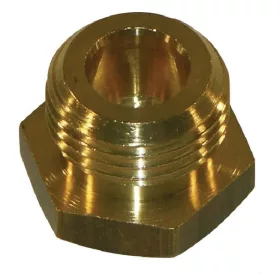 Arag Zárócsavar sárgaréz 1/2"