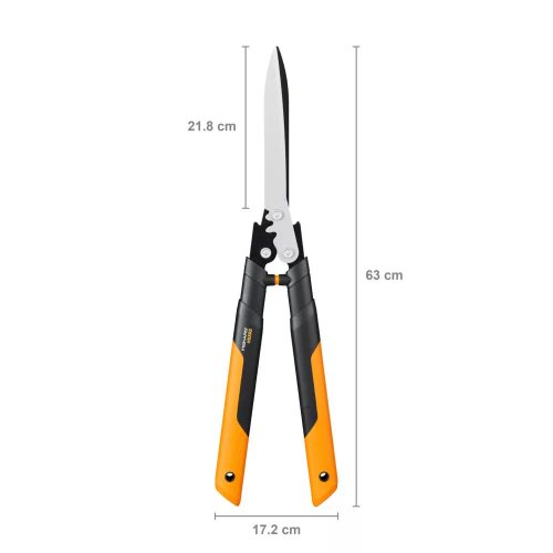 FISKARS POWERGEARX fém fogaskerekes sövénynyíró HSX92