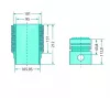 Teljes dugattyúkészlet 38006352 alternatív traktor motor