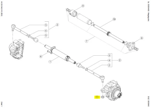 Claas Anya (HF) (Müa.-Önz.) (M20X1.5) – traktor alkatrész 