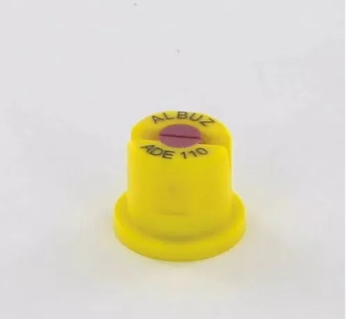 ADE110YELLOW Lapos sugarú fúvóka ADE 110° sárga kerámia, Albuz