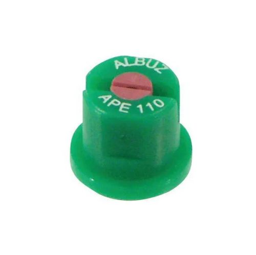 APE110GREEN Lapos sugarú fúvóka APE 110° zöld kerámia, Albuz