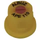 APE110YELLOW Lapos sugarú fúvóka APE 110° sárga kerámia, Albuz