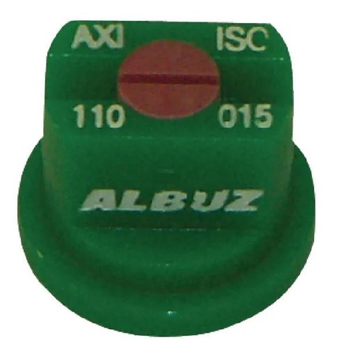 AXI110015 Lapossugarú fúvóka AXI 110° zöld kerámia