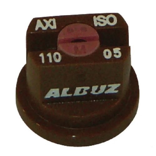 AXI11005 Lapossugarú fúvóka AXI 110° barna kerámia, Albuz