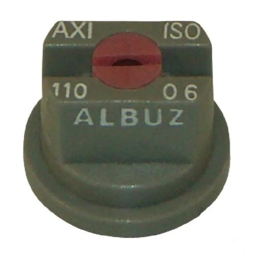 AXI11006 Lapossugarú fúvóka AXI 110° szürke kerámia, Albuz