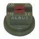 AXI11006 Lapossugarú fúvóka AXI 110° szürke kerámia, Albuz