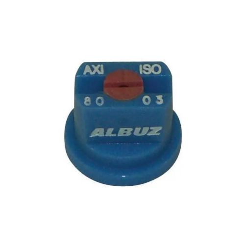 AXI8003 Lapossugarú fúvóka AXI 80° kék kerámia
