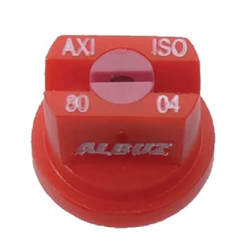 AXI8004 Lapossugarú fúvóka AXI 80° piros kerámia