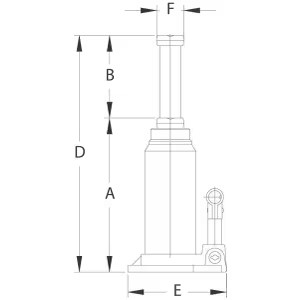 Hidraulikus emelő 50 t