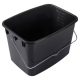 Festékesvödör, 10 l, fekete
