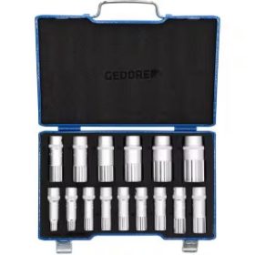 Dugókulcskészlet, 1/2", 15 részes, UD 10-32mm