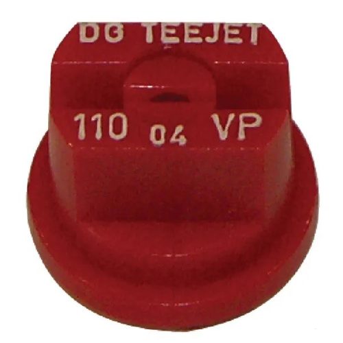 DG11004VP Lapos sugarú fúvóka DG 110° piros műanyag, Teejet