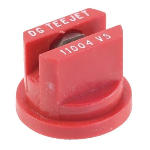 DG11004VS Lapos sugarú fúvóka DG 110° piros V2A, Teejet