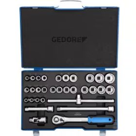 Dugókulcskészlet 1/2" 23 részes