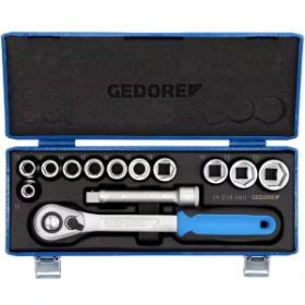 Dugókulcskészlet 1/2" 13 részes