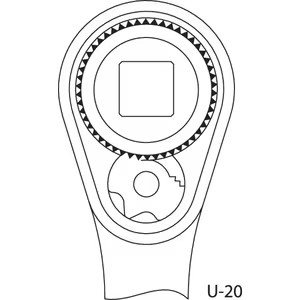 Dugókulcs bet.készlet 6 lapú 36 részes 1/4
