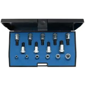 Dugókulcskészlet 1/4" 15 részes