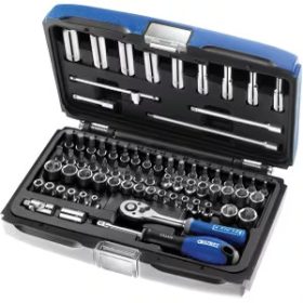 Dugókulcskészlet 1/4" 73 részes