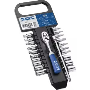 Dugókulcskészlet 1/4" 22 részes