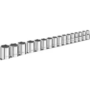 Dugókulcskészlet 1/2" 16 részes