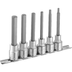 Dugókulcskészlet, hosszú, 1/2"