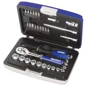 Dugókulcs készlet 1/4" 34  részes