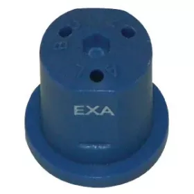 EXABLUE Lapos sugarú fúvóka EXA 3 lyukú kék, Albuz
