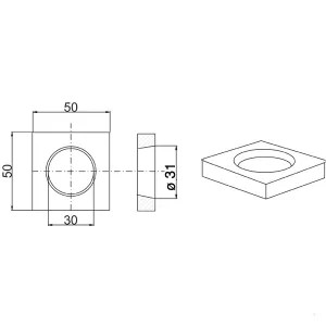Felhegeszthető lemez hajlított