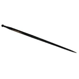   Bálatüske, egyenes, dupla T-profil, 36x600 mm, hegyes, M22x1,5 mm-es anyával, piros