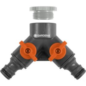 Gardena Kétutas szelep 1/2"-3/4"