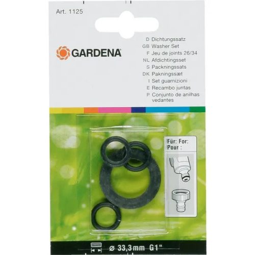 Gardena 3 darabos O-gyűrű, 1x1/2" készlet
