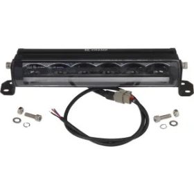   LED-es fényhíd, 72 W, 3900 lm, téglalap, 12/48 V, fehér, 306x90x57 mm, 3-tűs Deutsch csatlakozós, reflektor/spotfény