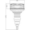 Forgóvillogó LED LP Flex, fix rögzítés