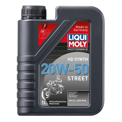 Motorbike HD Synth 20W-50 Street motorolaj 1l
