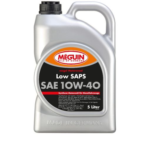 Low SAPS SAE 10W-40 motorolaj 5l