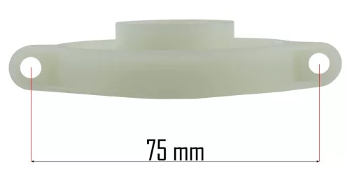 Hengertartó elektromos gyepszellőztetőhöz, 75 mm furattáv, PM-AEW-2400M – Powermat (PM-AEW-2400M-OW)