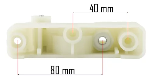 Hengertartó elektromos gyepszellőztetőhöz, 100 × 25 mm, PM-AEW-2550M – Powermat (PM-AEW-2550M-OW)
