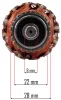 Forgórész (rotor) elektromos gyepszellőztetőhöz, 195 mm, PM-AEW-2550M – Powermat (PM-AEW-2550M-WI)