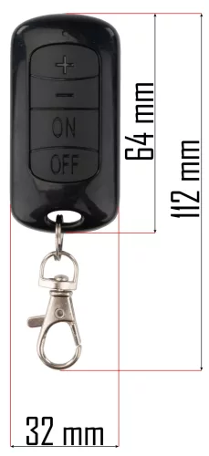 Távirányító PM-AG-8M1, 8M2, 8M3 dízel állófűtéshez, CR2032 elemmel – Powermat (PM-AG-8M-PIL)