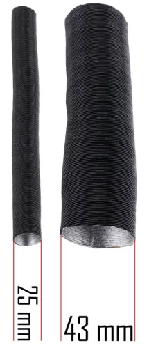 Levegőcső készlet PM-AG-8M3 dízel állófűtéshez, 43 és 25 mm – Powermat (PM-AG-8M3-RP)