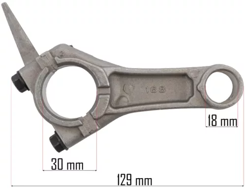 Hajtókar PM-AGR-3000 áramfejlesztőhöz, 129 mm – Powermat (PM-AGR-3000-KOR)